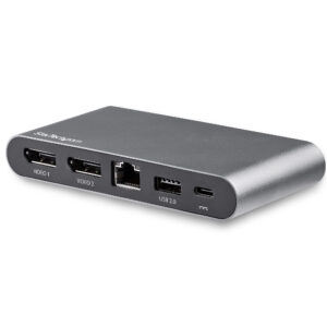 StarTech.com USB C Multiport Adapter - Dual Dp - PD