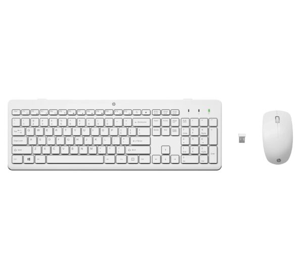 HP Combo Mouse/Teclado Inalambrico 230 Blan