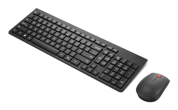 Lenovo 4X31R64500 teclado Ratón incluido Oficina RF inalámbrico Español Negro