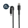 StarTech.com Cable Resistente USB-A a Lightning de 1 m Negro - Cable de Alimentación y Sincronización USB Tipo A a Lightning con Fibra de Aramida Robusta - Con Certificación MFi de Apple - iPad/iPhone 12 StarTech.com Cable Resistente USB-A a Lightning de 1 m Negro - Cable de Alimentación y Sincronización USB Tipo A a Lightning con Fibra de Aramida Robusta - Con Certificación MFi de Apple - iPad/iPhone 12