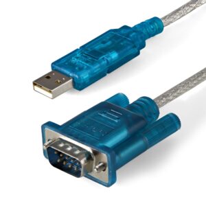 StarTech.com Cable Adaptador USB A Serie RS232 09m