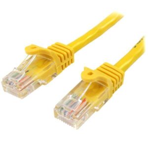StarTech.com 5m Yellow Snagless Cat5e Patch Cabl