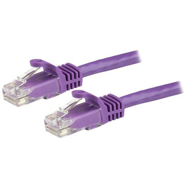 StarTech.com 10m Purple Snagless Cat6 Patch Cabl