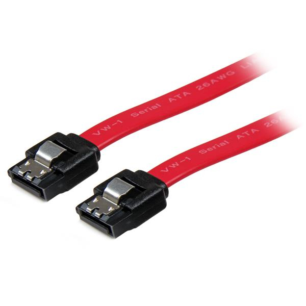 StarTech.com 12in Latching Serial Ata SATA Cable
