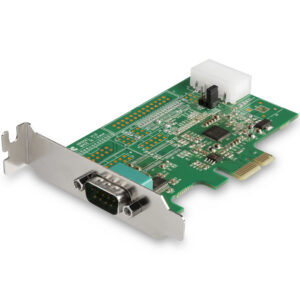 StarTech.com Card - 1 Port RS232 Serial Adapter PCIE
