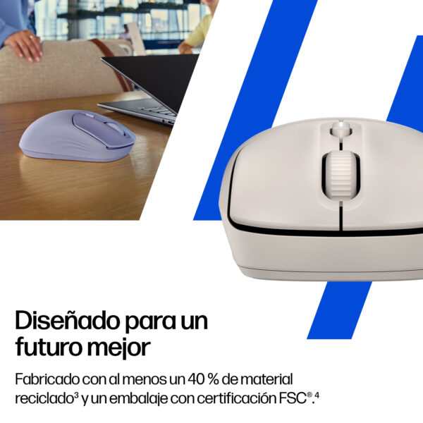 HP 400 Quiet Blue Wireless Mouse Us