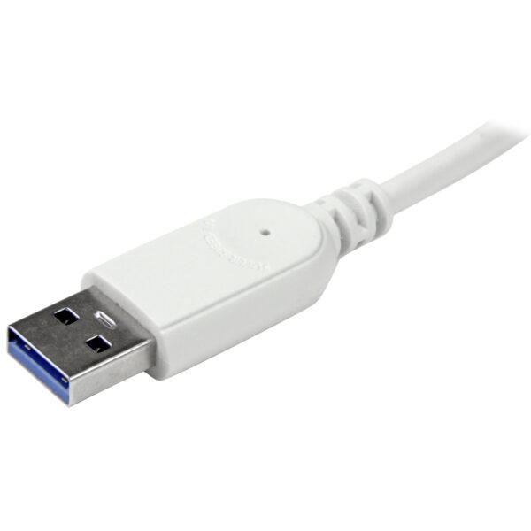 StarTech.com Hub Ladrón USB 3.0 de 4 Puertos - Hub Concentrador USB-A - Alimentado por el Bus - 5Gbps - Hub USB Portátil - Carcasa Resistente