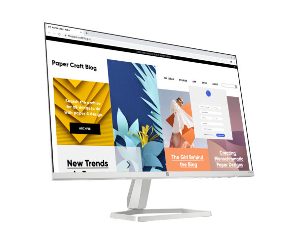 HP Series 5 23,8" White Monitor 524SW