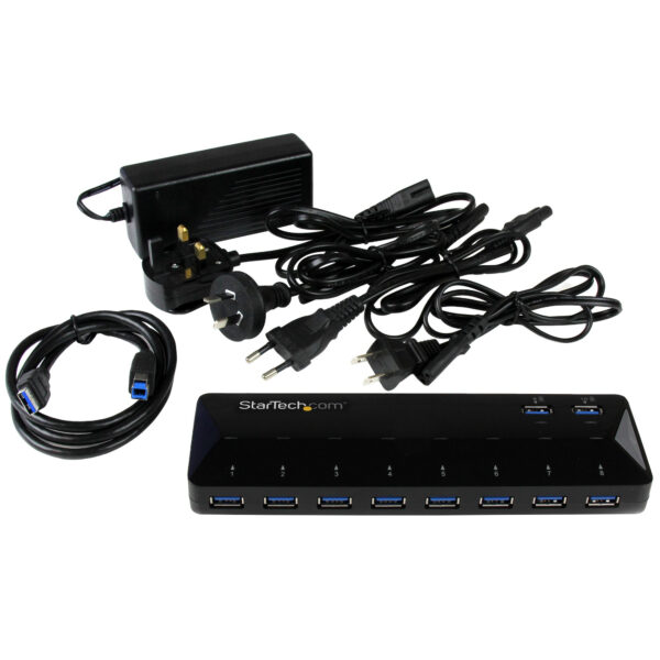 StarTech.com Port USB 3 0 Hub W Charge Sync Ports