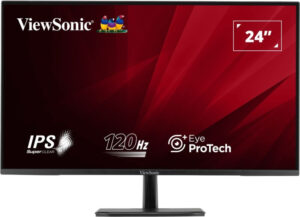 Viewsonic VA2456A-MHD pantalla para PC 61 cm (24") 1920 x 1080 Pixeles Full HD LED Negro