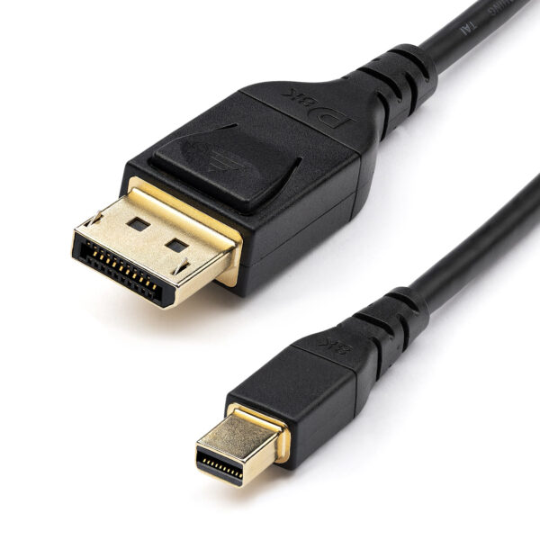 StarTech.com 6ft 8K Mini Dp To Displayport 1.4 C