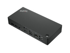Lenovo 40AY0090IT base para portátil y replicador de puertos Alámbrico USB 3.2 Gen 1 (3.1 Gen 1) Type-C Negro