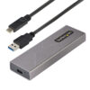 StarTech.com M.2 PCIE NVME/M.2 SATA SSD USB Enclosure