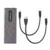 StarTech.com M.2 PCIE NVME/M.2 SATA SSD USB Enclosure