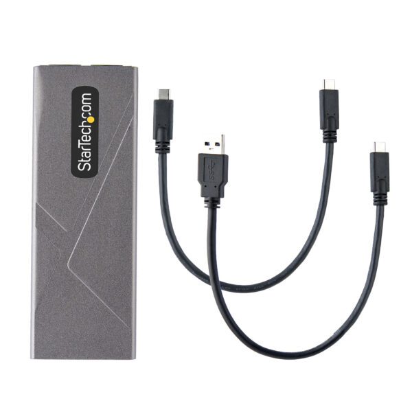 StarTech.com M.2 PCIE NVME/M.2 SATA SSD USB Enclosure