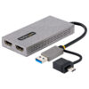StarTech.com USB To Dual HDMI Adapter 4K30Hz + 1 StarTech.com USB To Dual HDMI Adapter 4K30Hz + 1