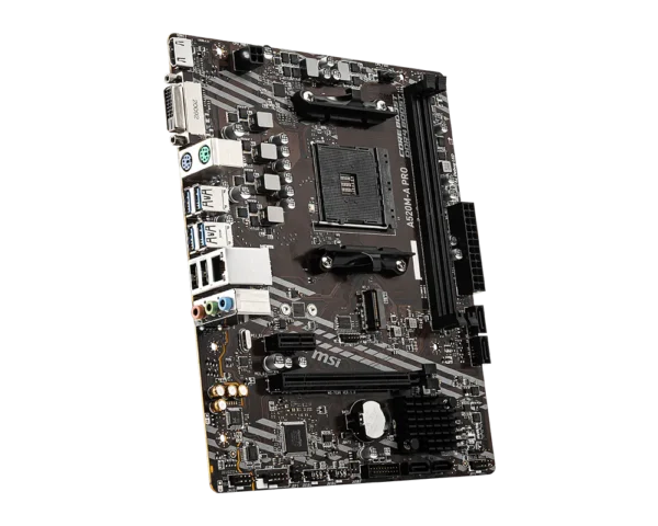 MSI Tarjeta Madre A520M A Pro AM4 DDR4