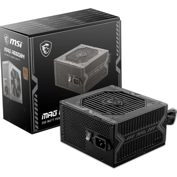 Fuente de Poder MSI MAG A550BN 550W 80 PLUS Bronze
