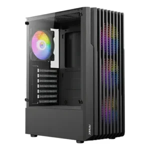 AX22-ELITE-BK Gabinete Gamer AX22 Elite BL 4 Fan RGB/ 3 FRONT/1 Rear ATX/MATX/SIN Fuente Antec