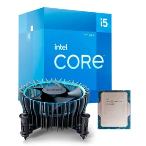 Intel Core i5 12400 - 2.5 GHz - 6 núcleos - 12 hilos - 18 MB caché - LGA1700 Socket - Caja