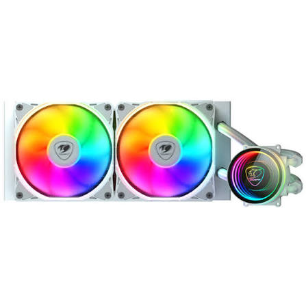 Cooler Líquido CPU Poseidon Elite ARGB 240 Blanco
