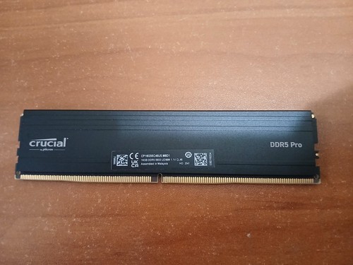 Memoria RAM DDR5 Pro 5600MHz 16GB Black / Gamer