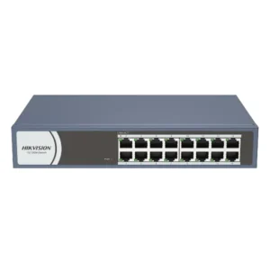 DS-3E0116R-O Switch 10/100 16P/RACKEABLE/NO Admin DS-3E0116R-O/METÁLICO Hikvision