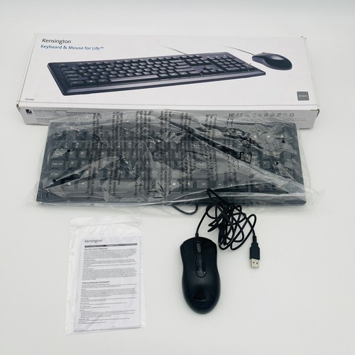 K72436ES Teclado y Mouse USB K72436 Español Negro Kensington
