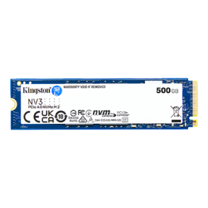SSD M.2 NVMe Kingston NV3 500GB — PCIe 4.0