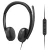 Lenovo VoIP Headset 5000 Auriculares Alámbrico Diadema Oficina/Centro de llamadas USB Tipo C Negro