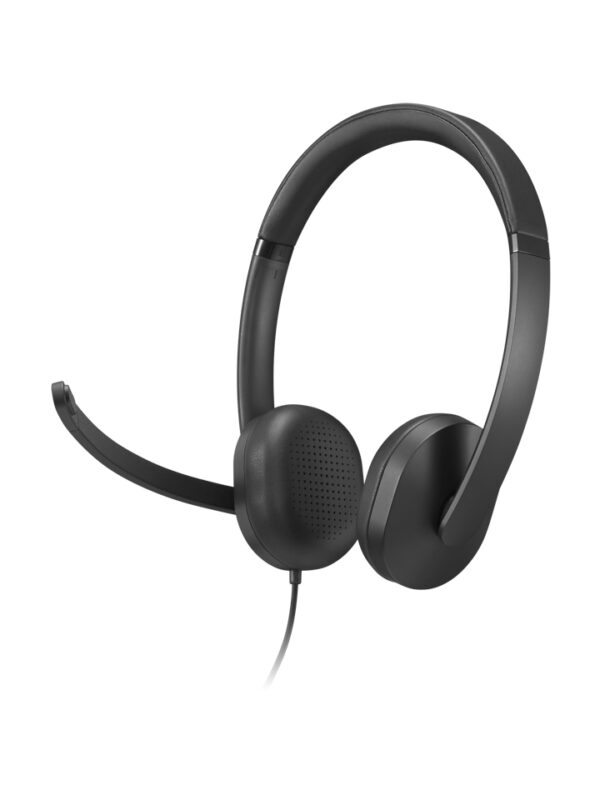 Lenovo VoIP Headset 5000 Auriculares Alámbrico Diadema Oficina/Centro de llamadas USB Tipo C Negro