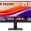 LG 22U401A Monitor Fhd 21.5 100HZ