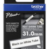 Brother HSE261E 31.0MM B On W Heat Shrink Tape