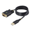 StarTech.com Cable Adaptador USB A Serie RS232 De 1m