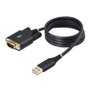 StarTech.com Cable Adaptador USB A Serie RS232 De 1m