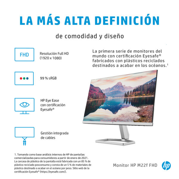 HP Pantalla M22f FHD HP Pantalla M22f FHD