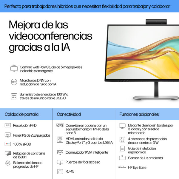 HP S5 Pro 524PMFHDUSB-CCONFMNTR Us
