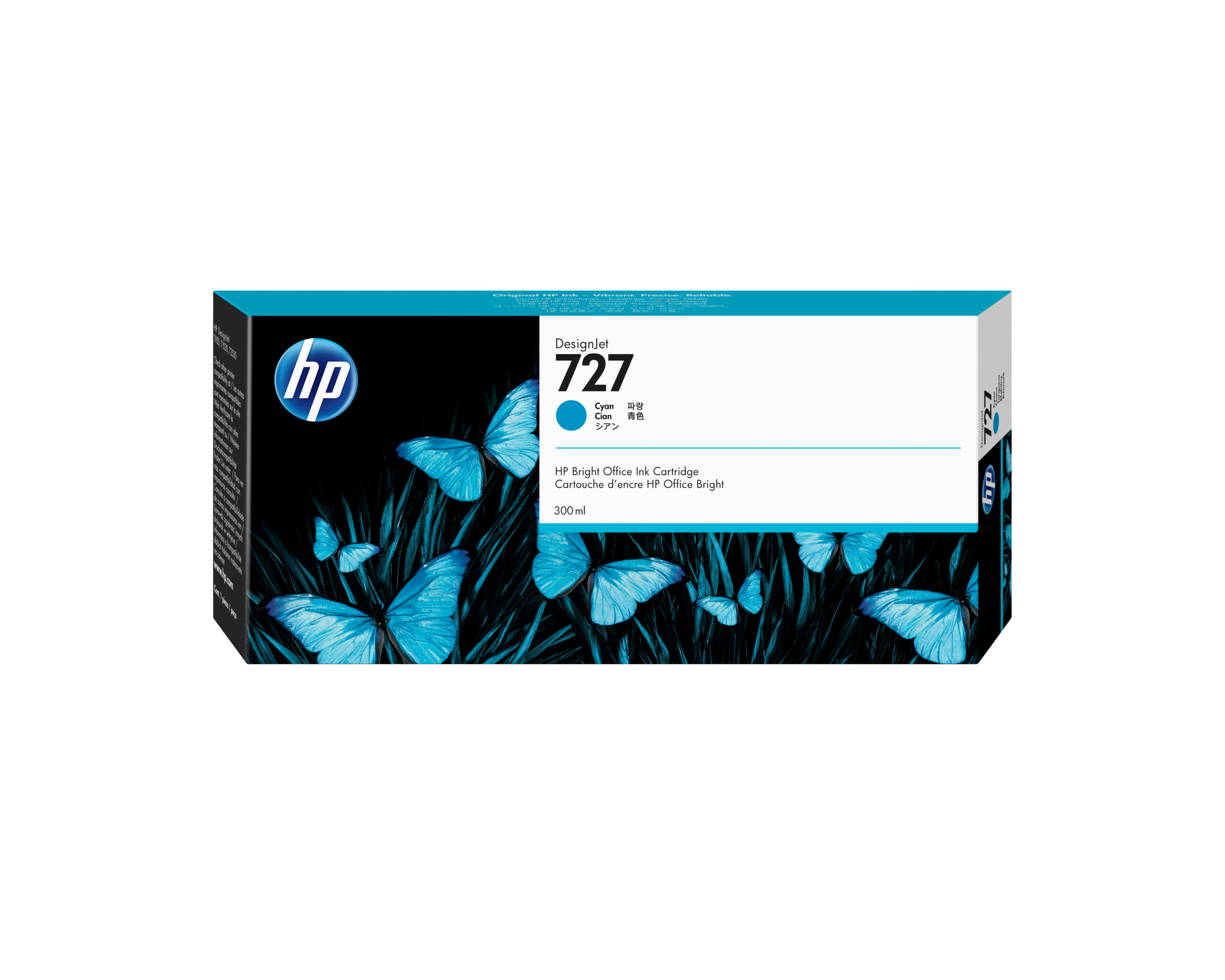 Tinta HP 727 300 Ml Cian Tinta HP 727 300 Ml Cian